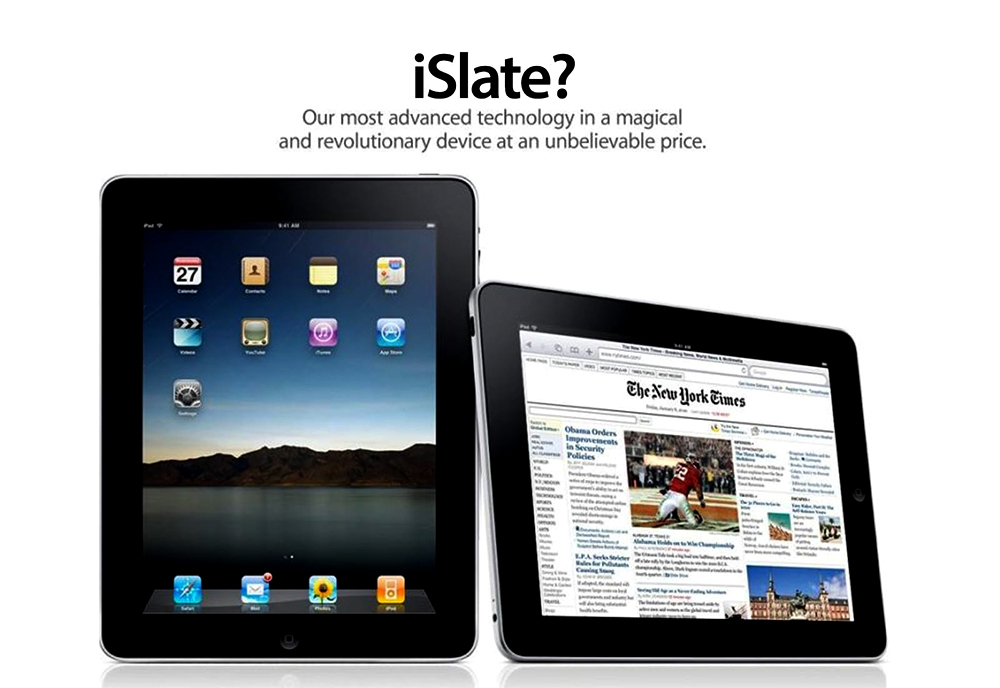 Apple - iSlate - 2010