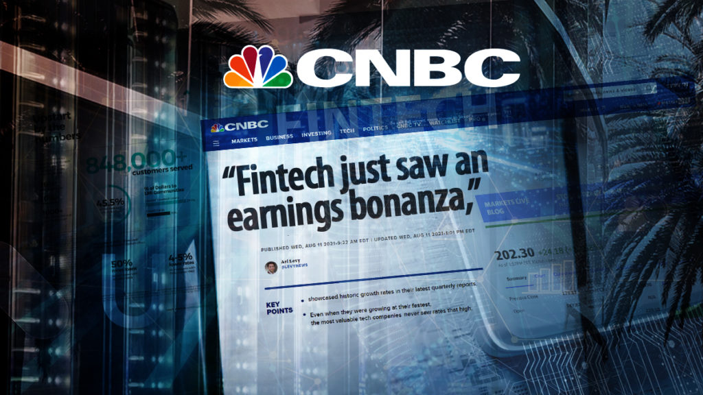 EMJ - CNBC - Article - Fintech Earnings Bonanza - 01-13-2021